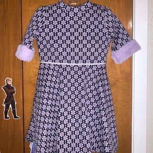 Purple Janie and Jack toddler dress.